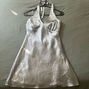 Urban Outfitters Lena Satin Mini Dress